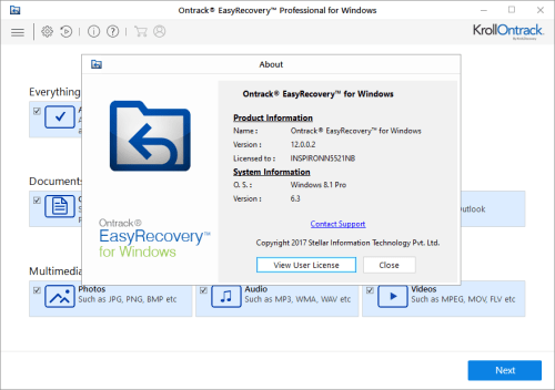 instaling Ontrack EasyRecovery Pro 16.0.0.2